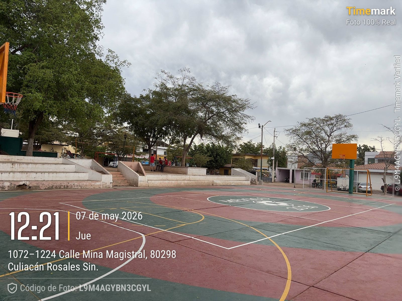 REHABILITACIÓN DE MULTICANCHA EN UNIDAD DEPORTIVA LÁZARO CÁRDENAS EN CULIACÁN
