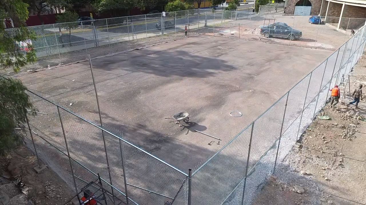 CONSTRUCCIÓN DE CANCHA DE FÚTBOL 5 EN CENTRO DE DESARROLLO DE TALENTOS Y ALTO RENDIMIENTO PLAN DE SAN LUIS POTOSÍ
