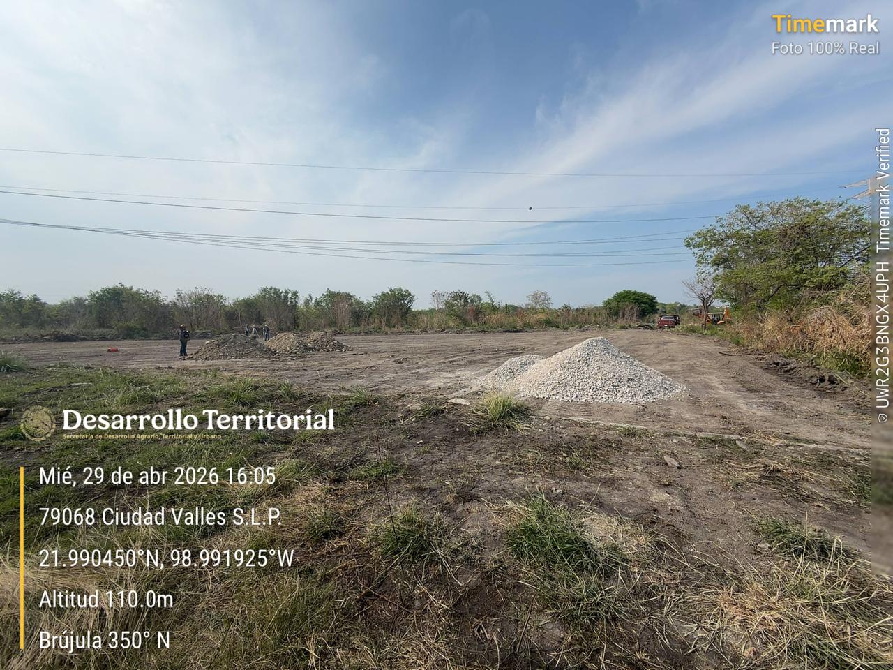CONSTRUCCIÓN DE CANCHA DE FÚTBOL 5 EN CAMPO MODESTO DELGADO 1 EN CIUDAD VALLES