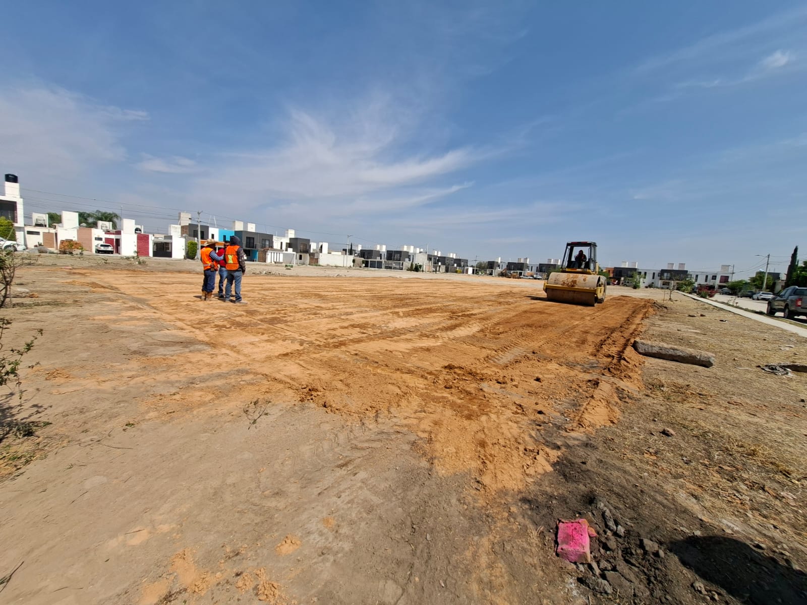 CONSTRUCCIÓN DE CANCHA DE FÚTBOL 5 EN PARQUE LA HERRADURA 2 EN VILLA DE POZOS