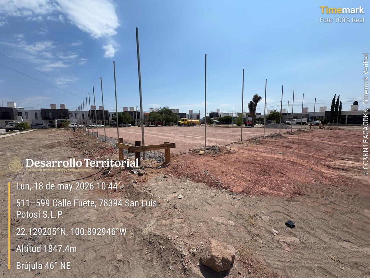 CONSTRUCCIÓN DE CANCHA DE FÚTBOL 5 EN PARQUE LA HERRADURA 2 EN VILLA DE POZOS