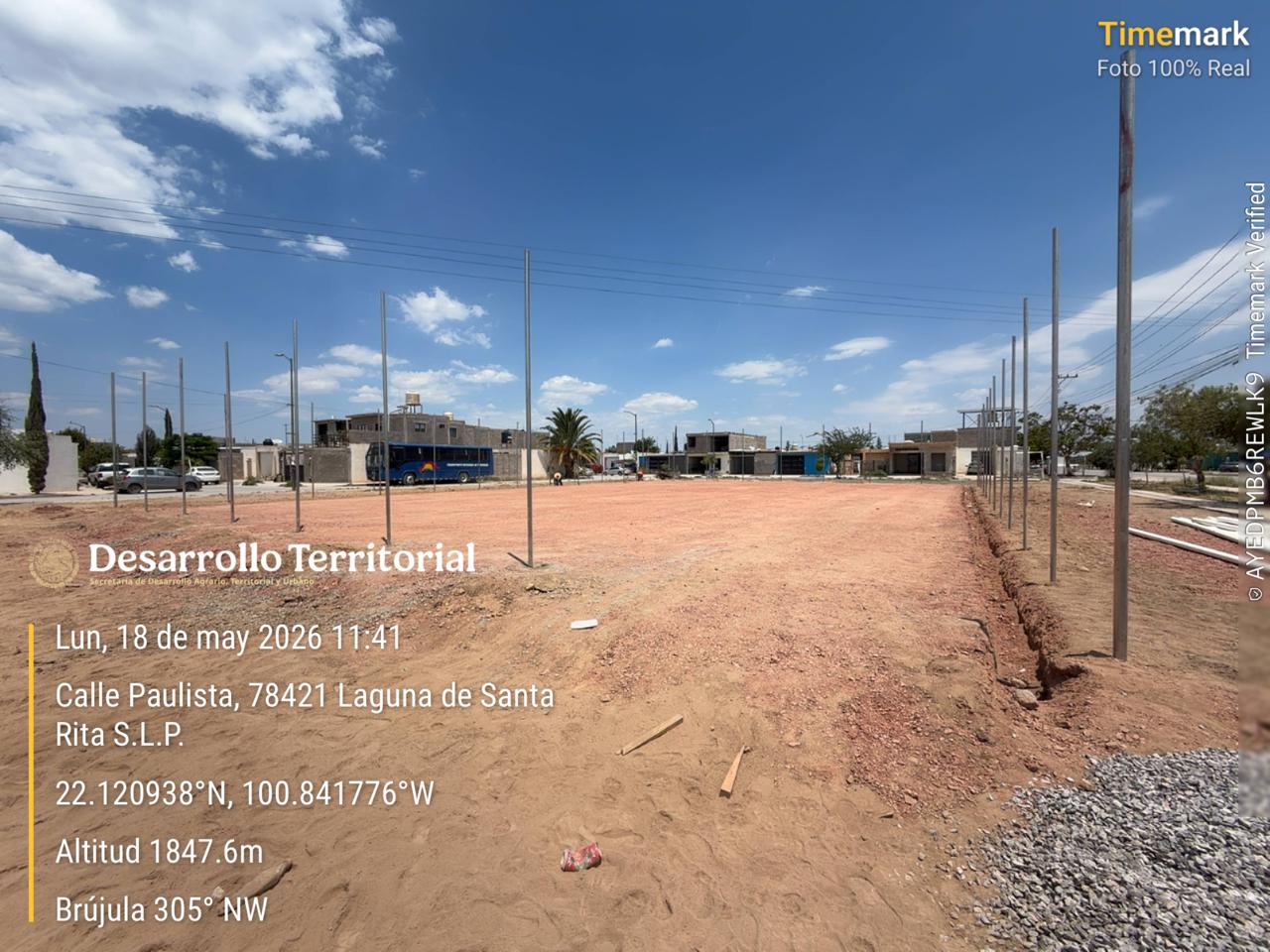 CONSTRUCCIÓN DE CANCHA DE FÚTBOL 5 EN COLONIA OLINDA 1 EN VILLA DE POZOS