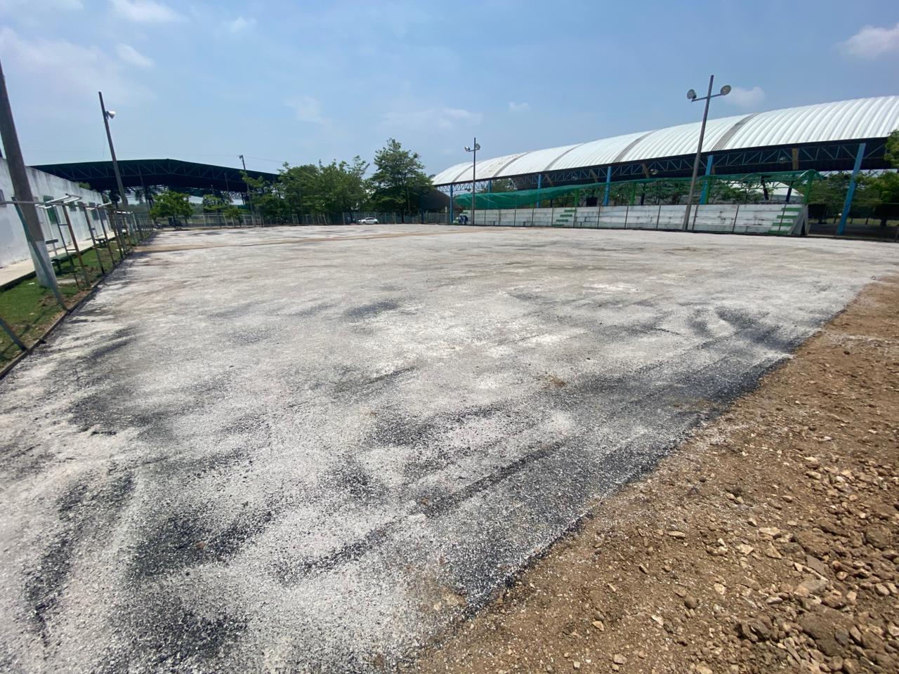 CONSTRUCCIÓN DE CANCHA DE FÚTBOL 5 EN DEPORTIVO MORÍN 1 EN CIUDAD VALLES