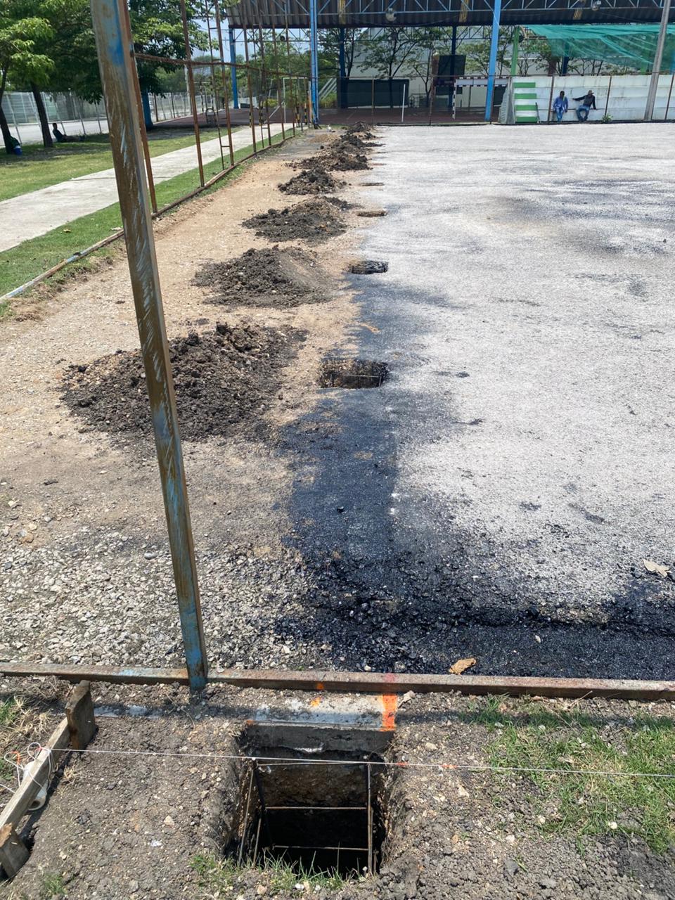 CONSTRUCCIÓN DE CANCHA DE FÚTBOL 5 EN DEPORTIVO MORÍN 2 EN CIUDAD VALLES
