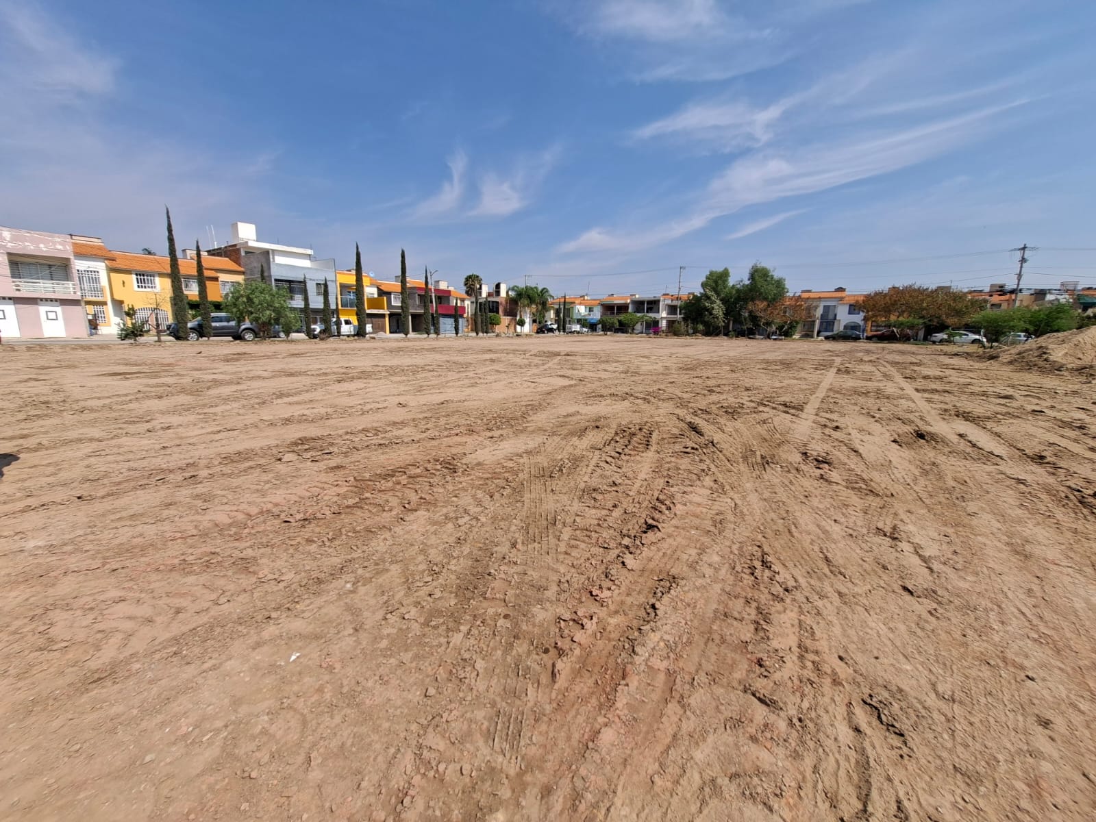 CONSTRUCCIÓN DE CANCHA DE FÚTBOL 7 EN PARQUE SAN XAVIER EN VILLA DE POZOS
