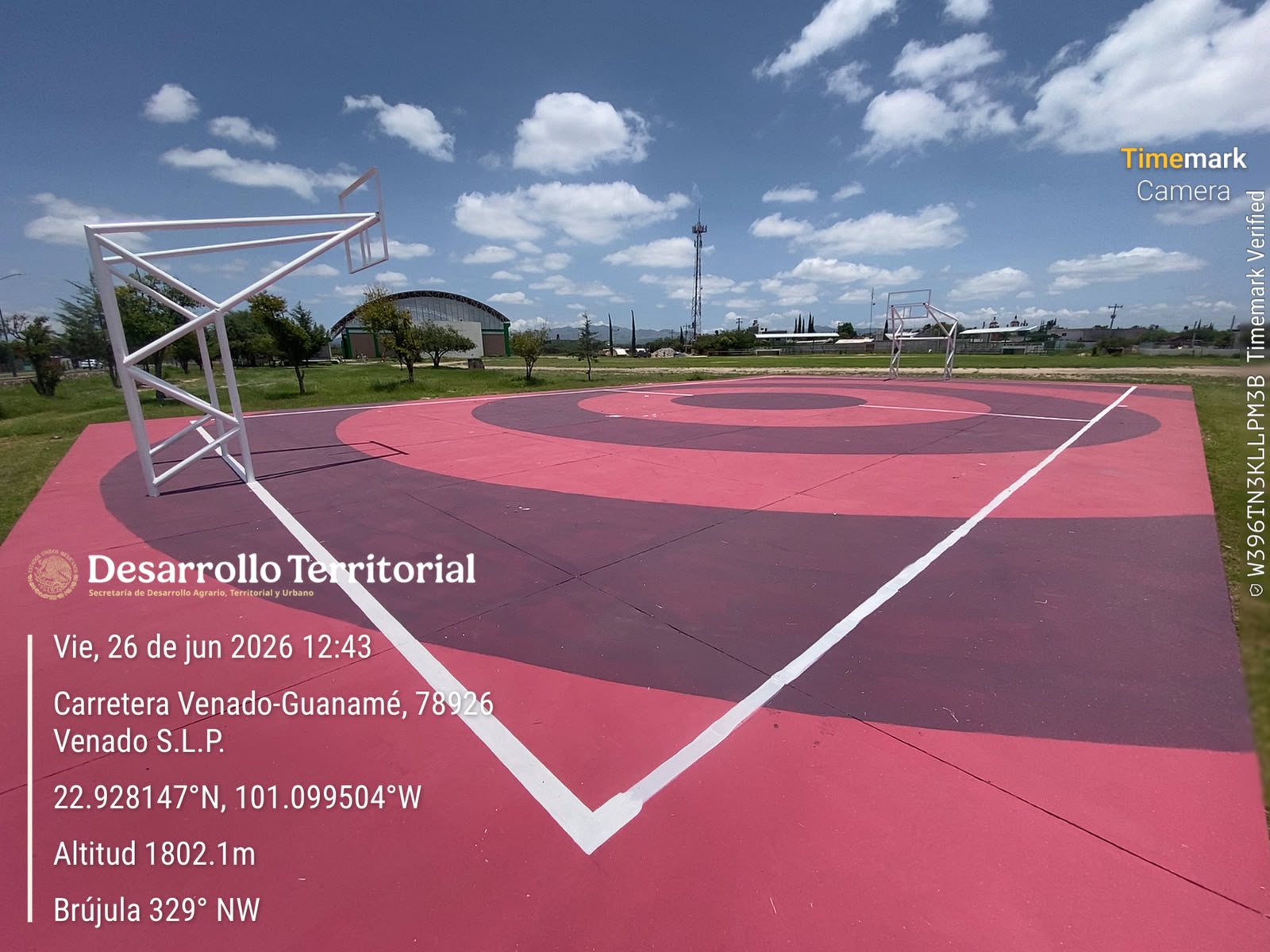 REHABILITACIÓN DE MULTICANCHA EN POLIDEPORTIVO SAN JUAN EN VENADO