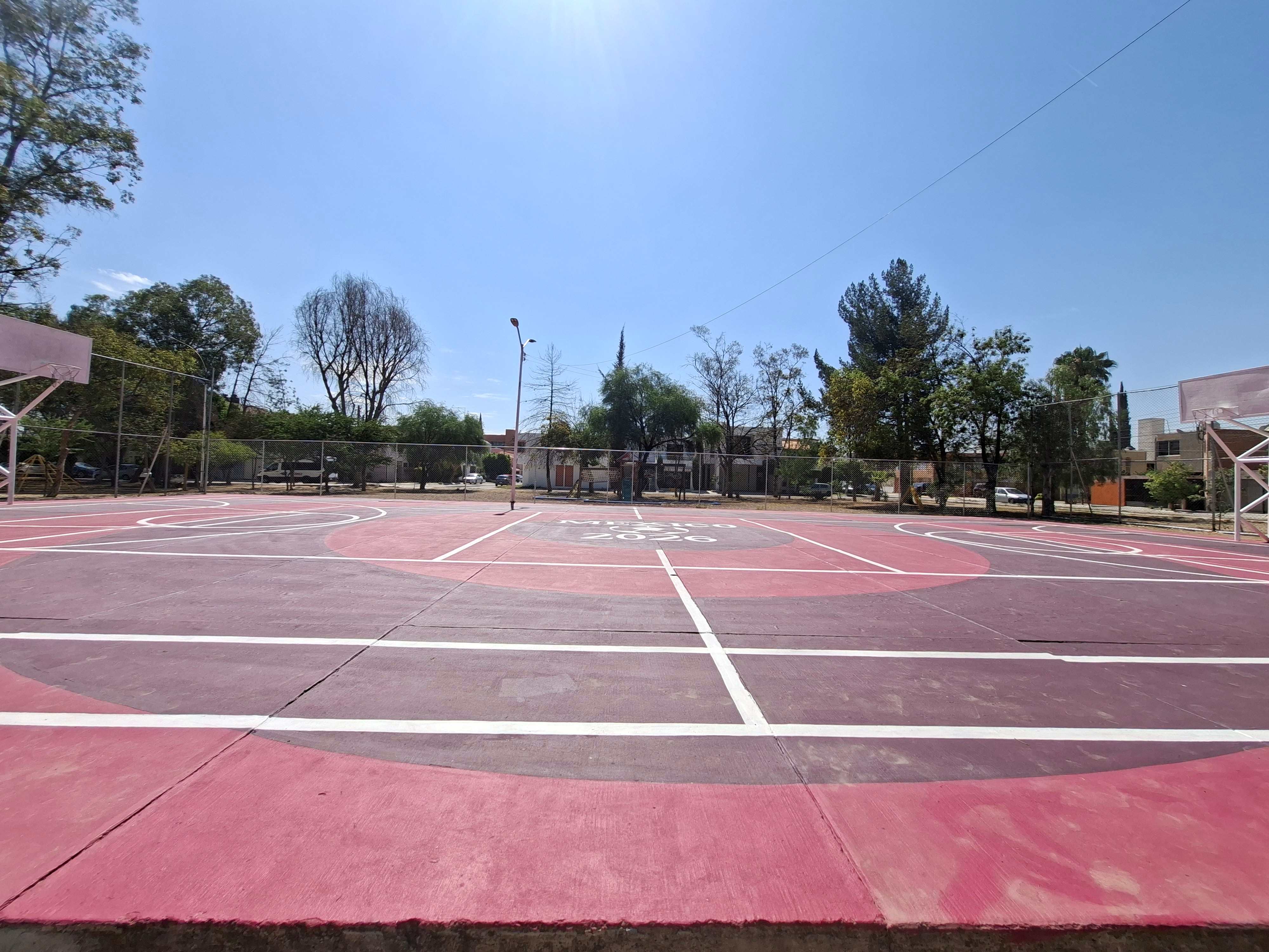 REHABILITACIÓN DE MULTICANCHA EN COLONIA BALCONES DEL VALLE EN SAN LUIS POTOSÍ
