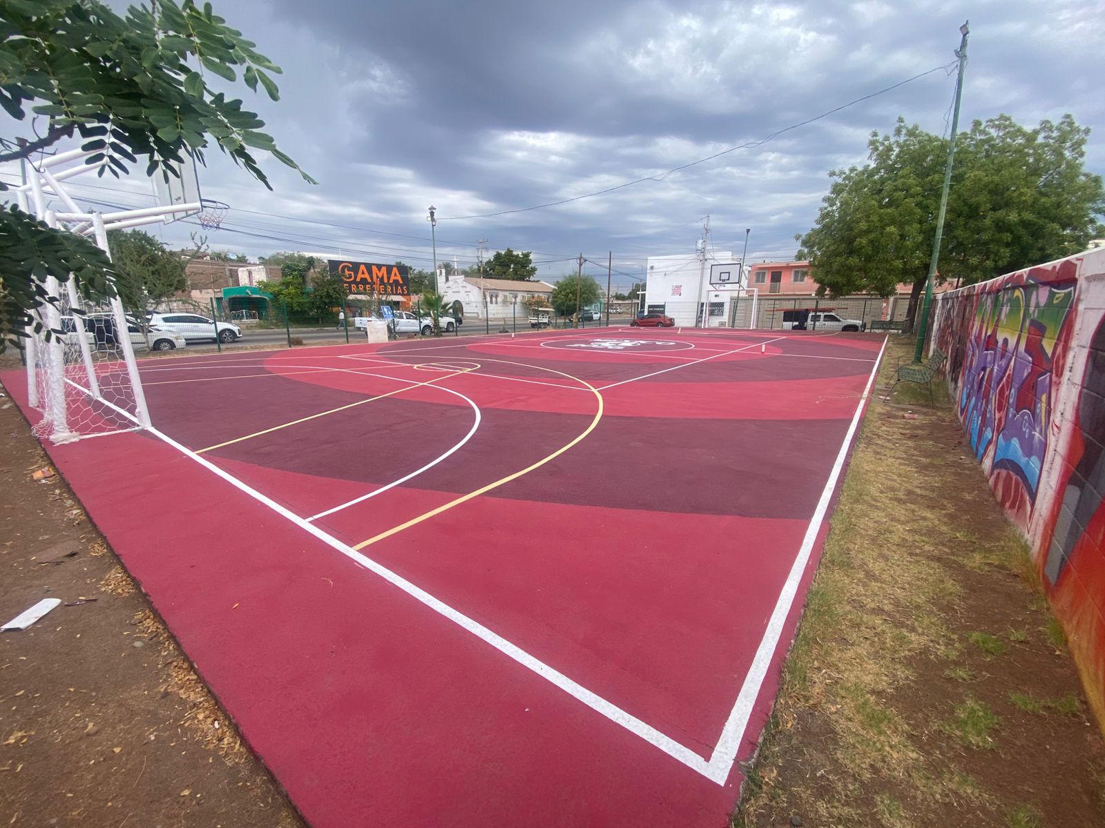 REHABILITACIÓN DE MULTICANCHA EN VILLA CALIFORNIA