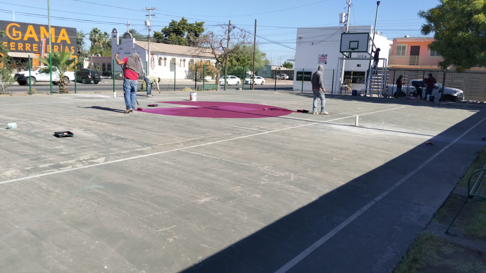REHABILITACIÓN DE MULTICANCHA EN VILLA CALIFORNIA