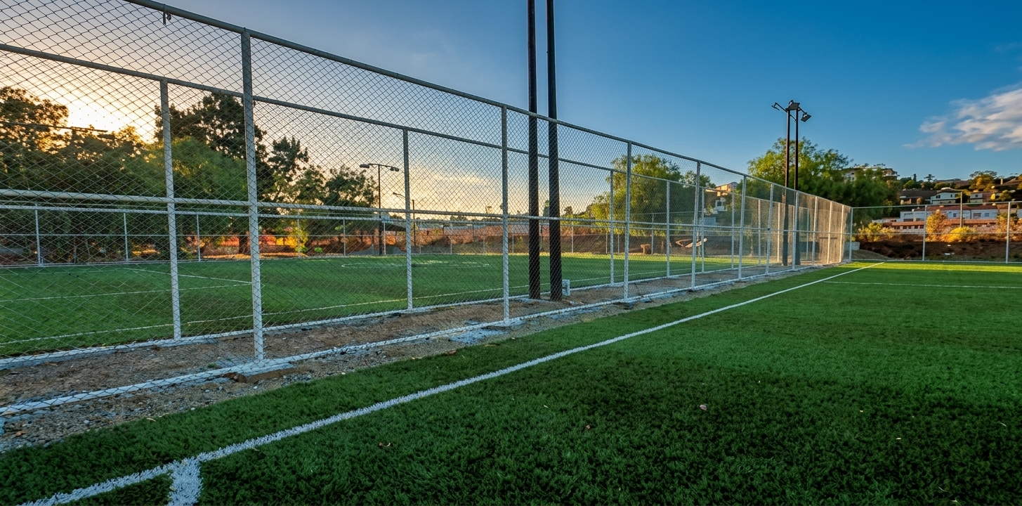 CONSTRUCCIÓN DE CANCHA FÚTBOL 5 EN CAMPO INFANTIL DON RUBÉN ACOSTA ZAMORA (CANCHA 1) EN TECATE