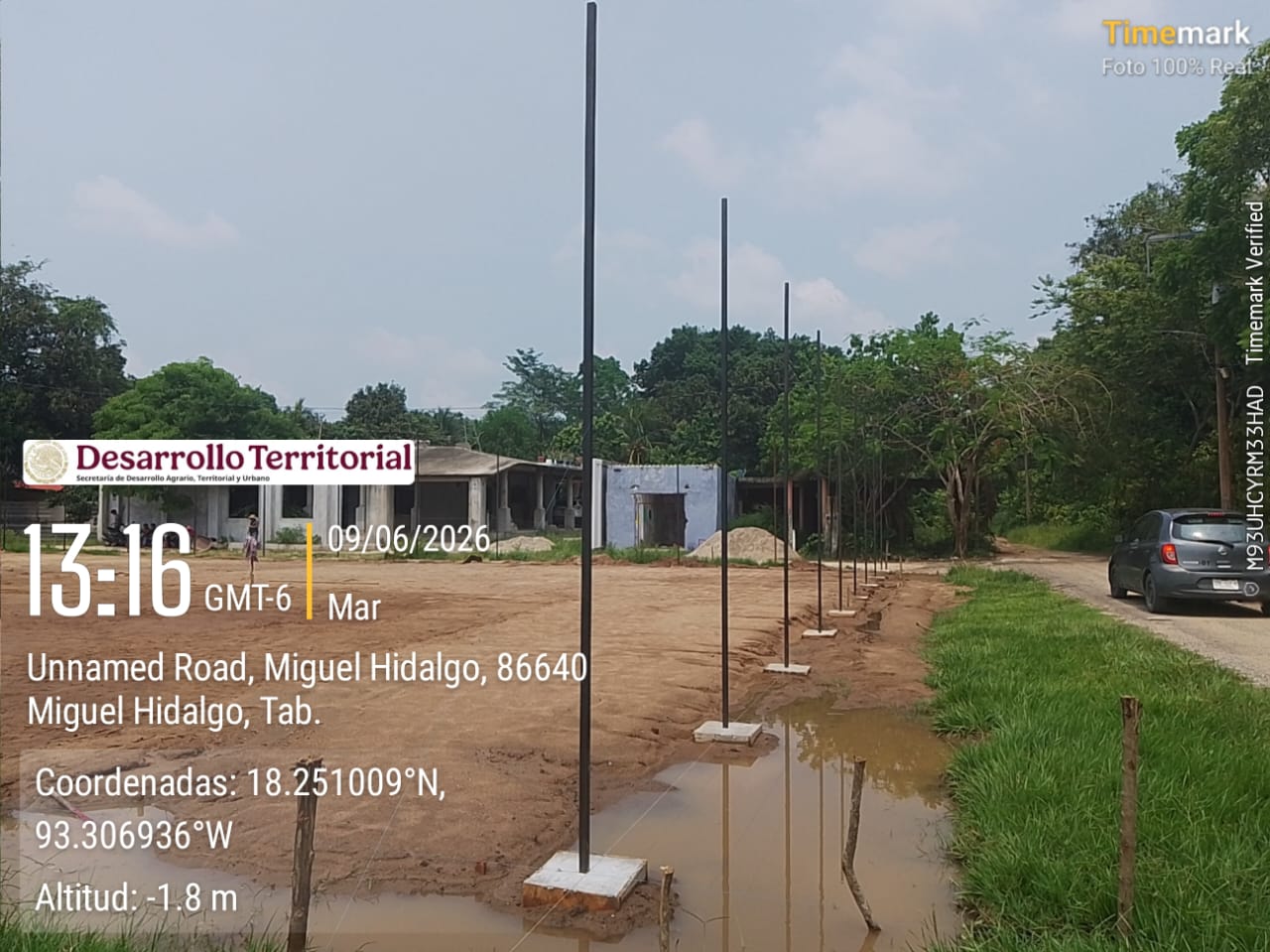 CONSTRUCCIÓN DE CANCHA DE FÚTBOL 5 EN EL CAMPO DEPORTIVO MIGUEL HIDALGO 1RA SECC. EN COMALCALCO