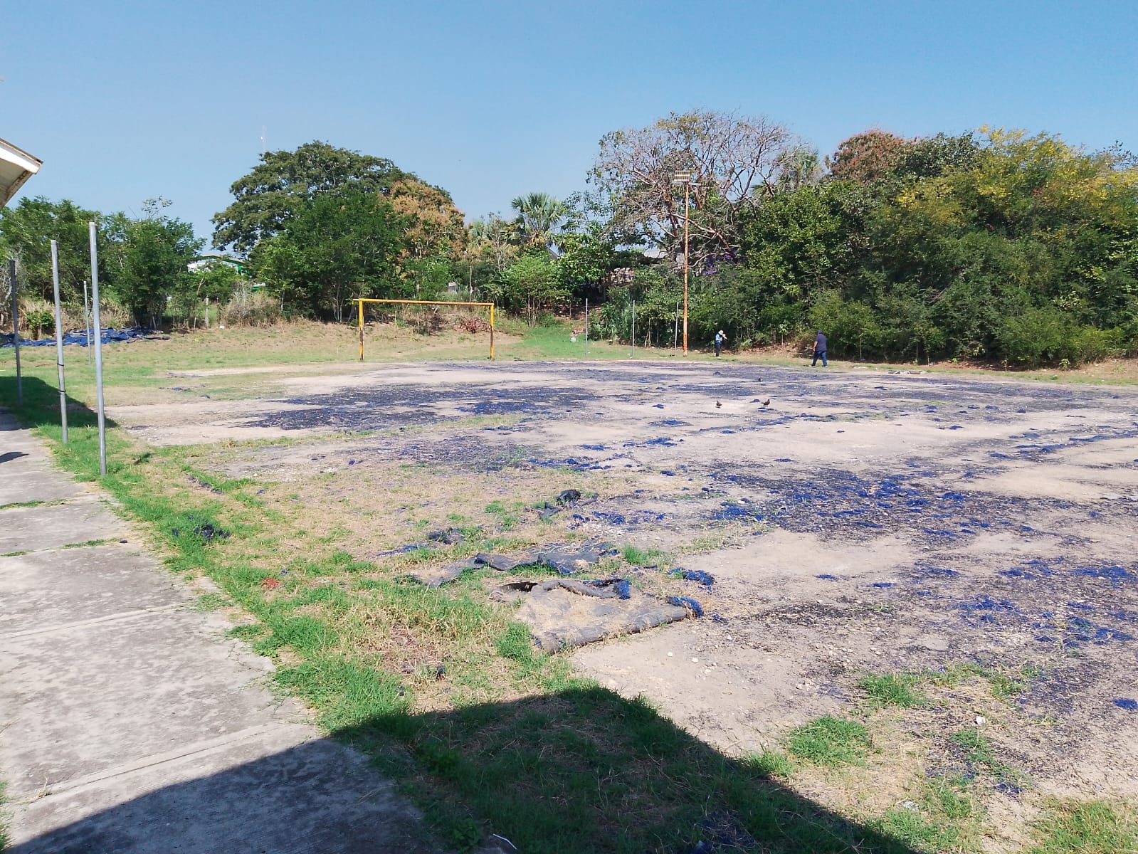 CONSTRUCCIÓN DE CANCHA DE FÚTBOL 7 EN BUENA VISTA 1RA SECCIÓN EN CENTRO