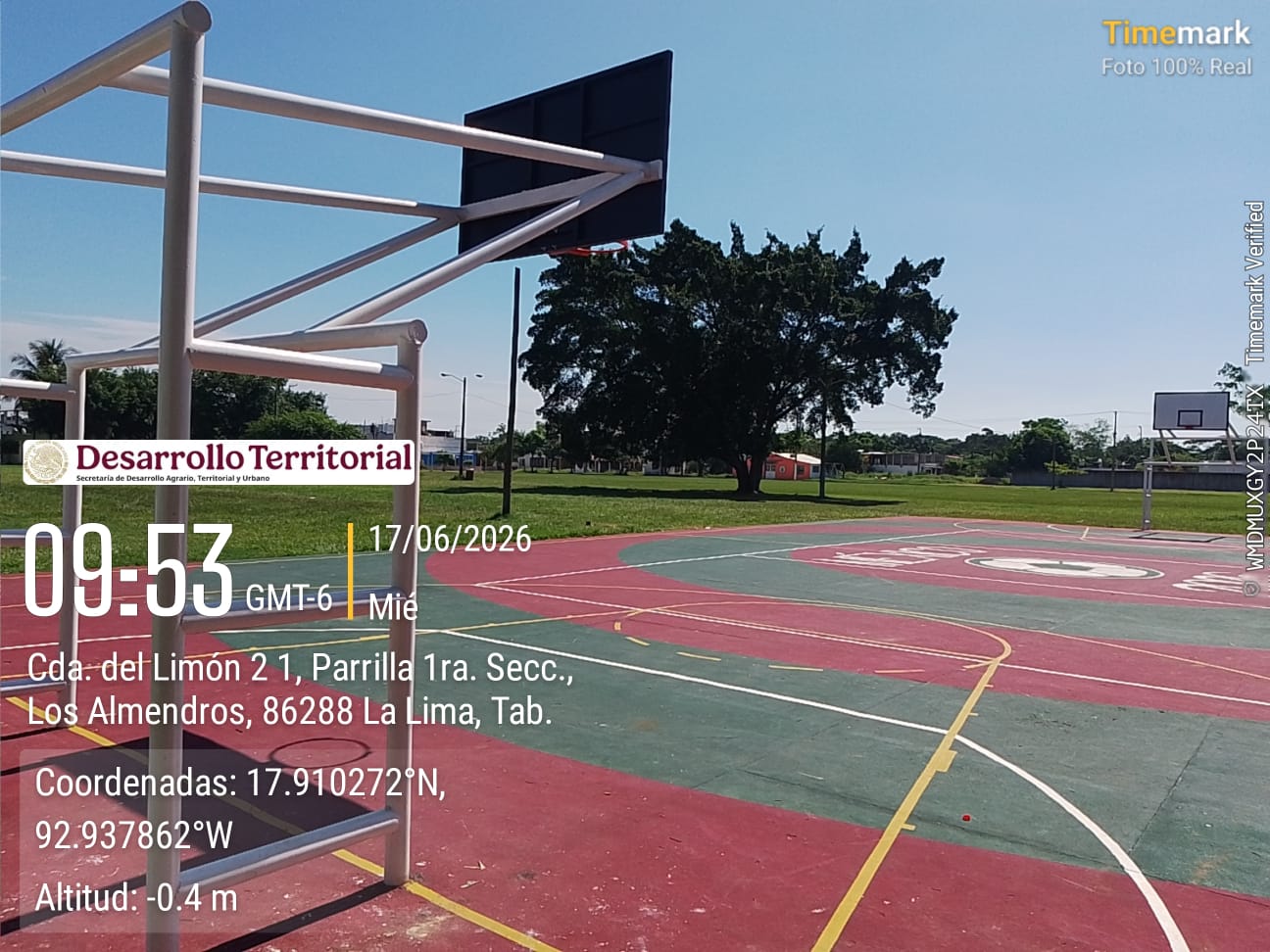 REHABILITACIÓN DE MULTICANCHA EN CANCHA LA LIMA EN CENTRO