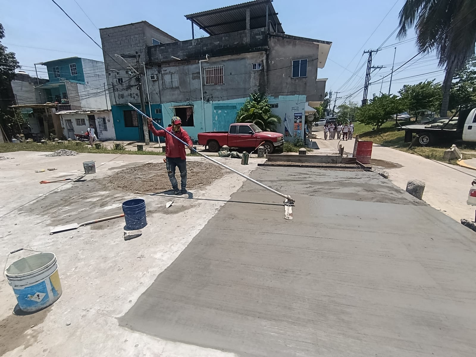 REHABILITACIÓN DE MULTICANCHA EN CANCHA DE LA COL ESPEJO 2 EN CENTRO