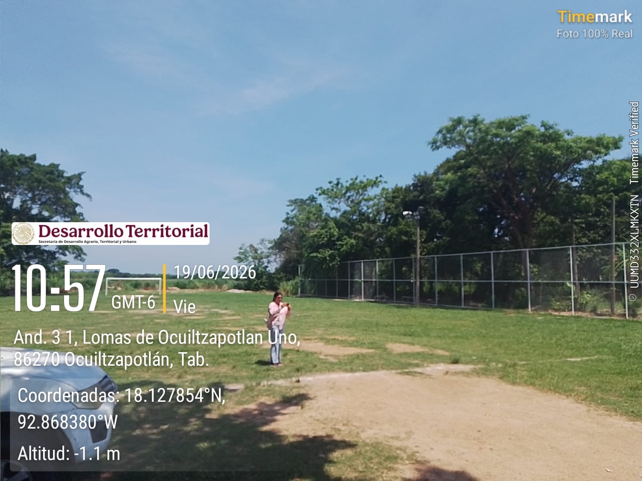 REHABILITACIÓN DE CANCHA DE FÚTBOL 7 EN CANCHA DE FÚTBOL DE LOMAS DE OCUILTZAPOTLÁN EN CENTRO
