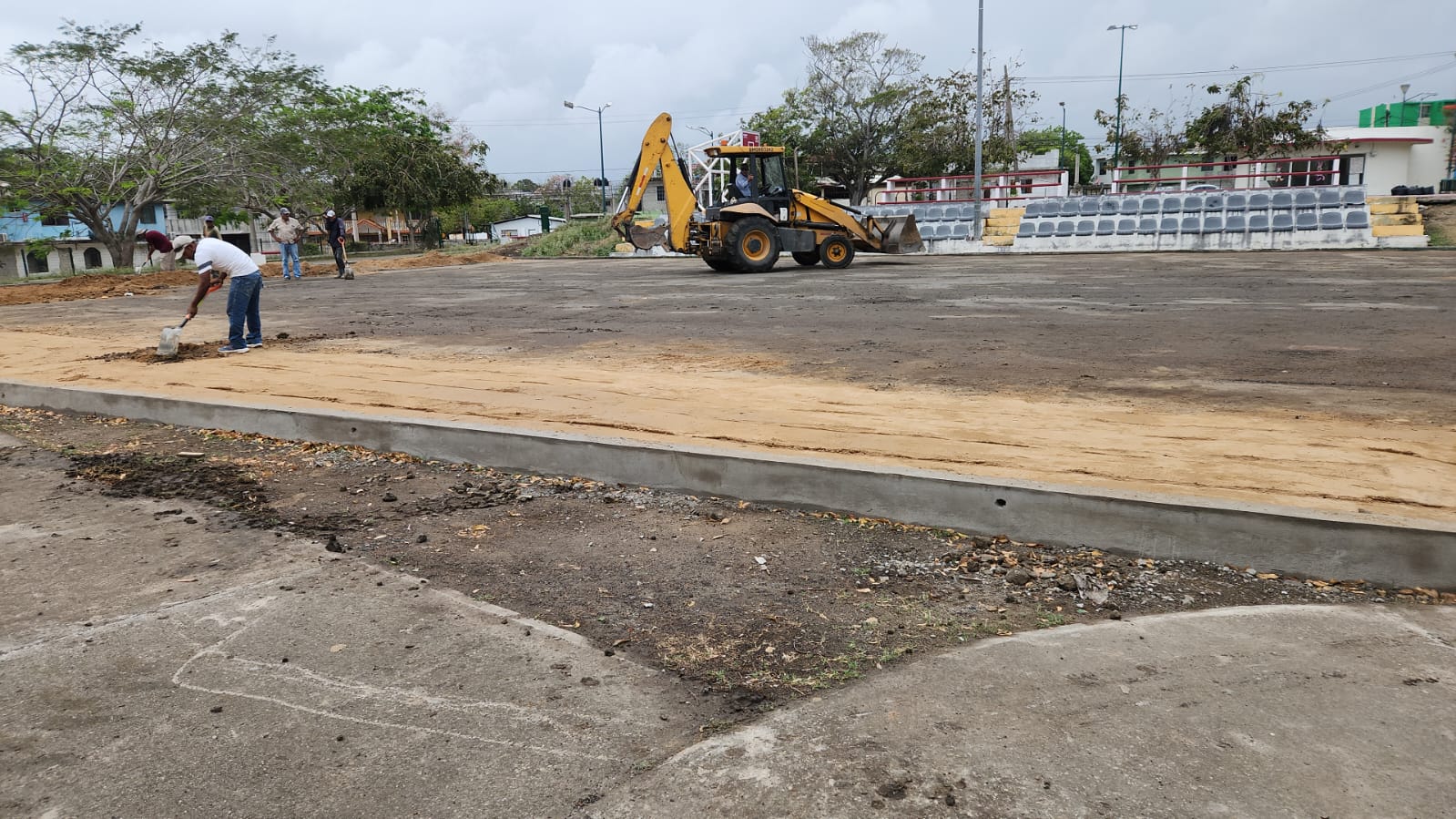 CONSTRUCCIÓN DE CANCHA DE FÚTBOL 5 EN COLONIA MIGUEL HIDALGO EN CIUDAD MADERO