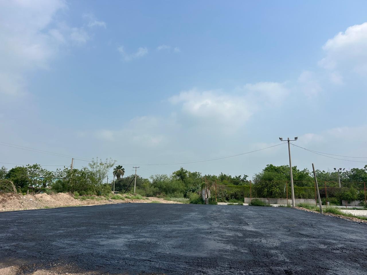 CONSTRUCCIÓN DE CANCHA DE FÚTBOL 5 EN DEPORTIVA EL POTRERO EN GUSTAVO DIAZ ORDAZ