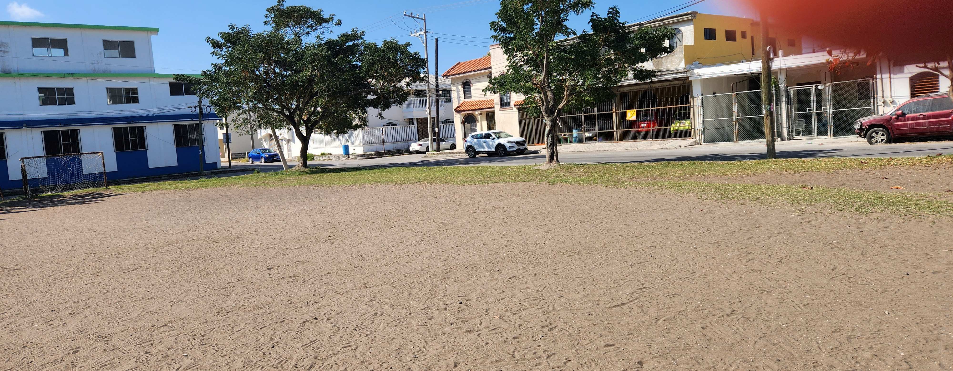 CONSTRUCCIÓN DE CANCHA DE FÚTBOL 7 EN CHACALAZO EN CIUDAD MADERO