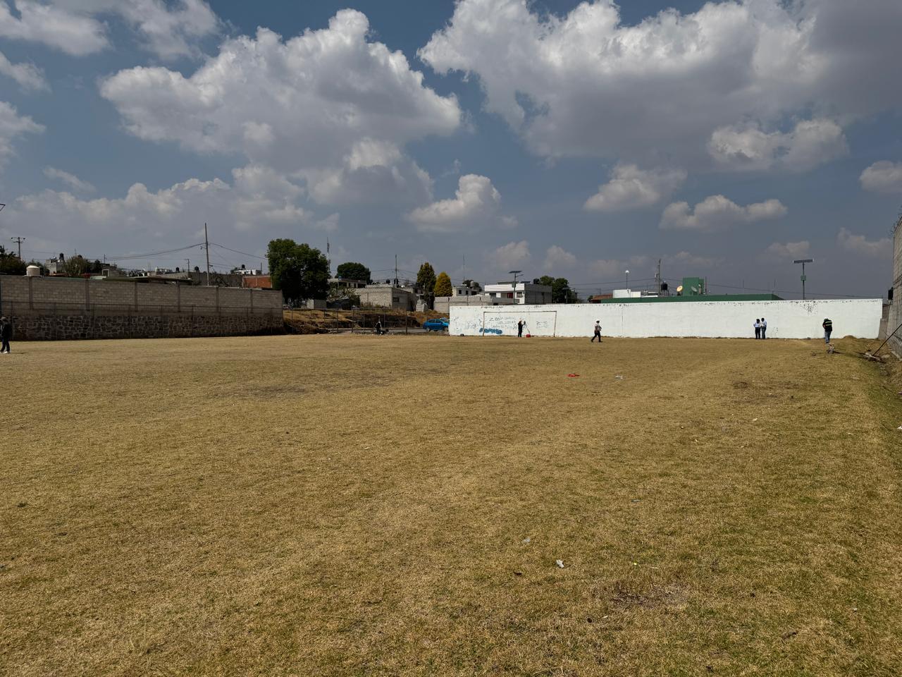 CONSTRUCCIÓN DE CANCHA DE FÚTBOL 5 EN EL CENTRO DE SALUD 2 EN SANCTORUM 