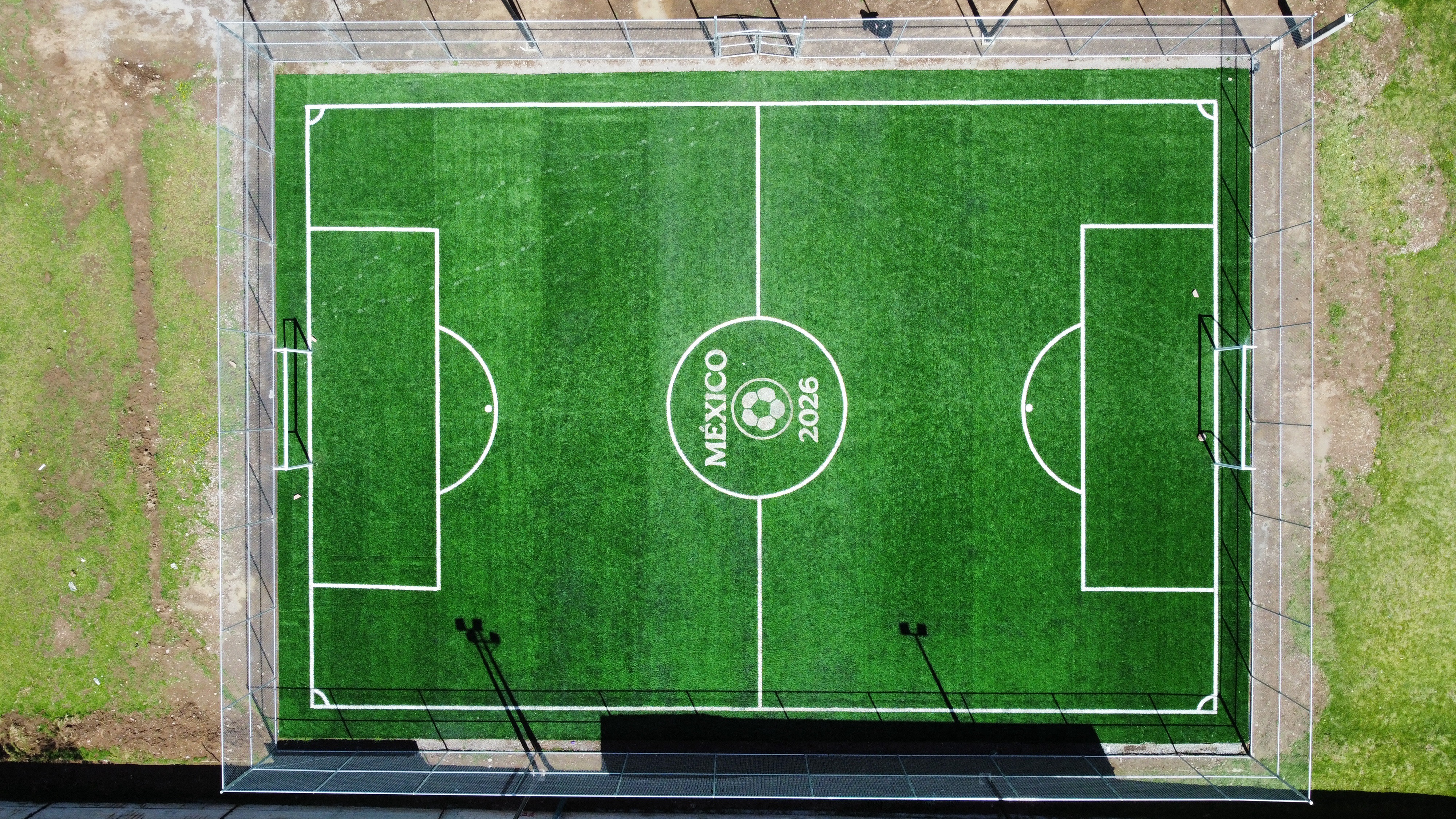 CONSTRUCCIÓN DE CANCHA DE FÚTBOL 5 EN EL CENTRO DE SALUD 2 EN SANCTORUM 