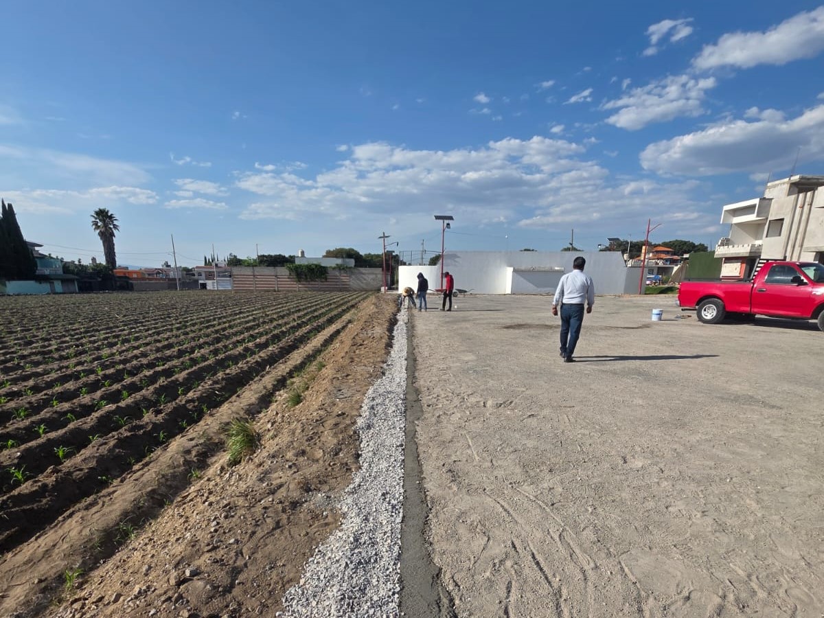CONSTRUCCIÓN DE CANCHA DE FÚTBOL 5 EN CANCHAS DE LA SECCIÓN CUARTA EN TENANCINGO