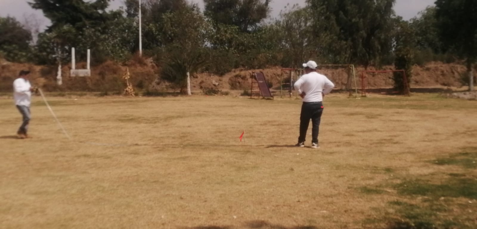 CONSTRUCCIÓN DE CANCHA DE FÚTBOL 5 EN PARQUE LA LAGUNA EN TETLALTAHUCA