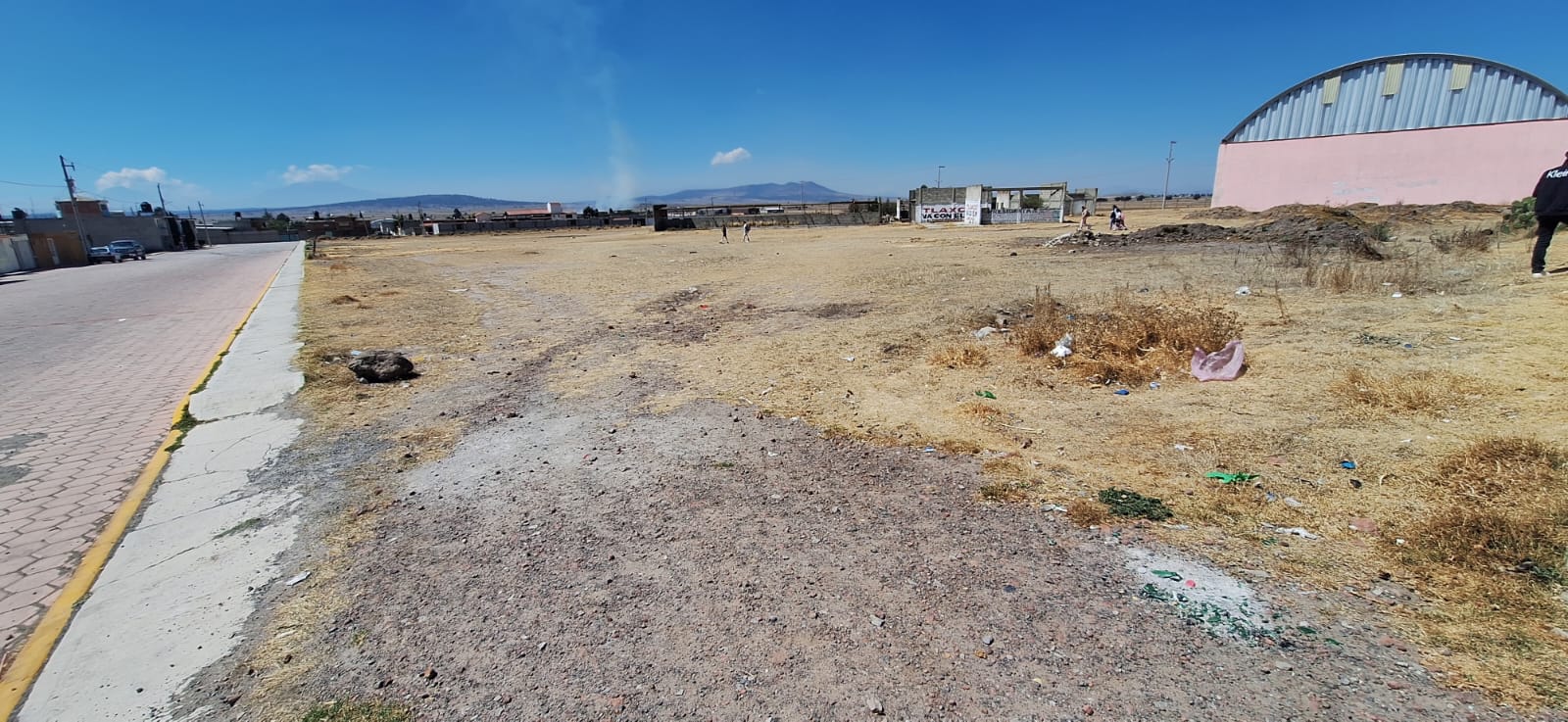 CONSTRUCCIÓN DE CANCHA DE FÚTBOL 5 EN MERCADO JOSÉ MARÍA MORELOS BUENAVISTA 1 EN TLAXCO