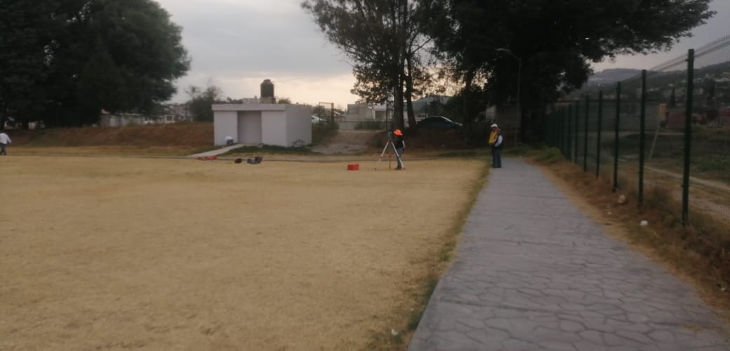 CONSTRUCCIÓN DE CANCHA DE FÚTBOL 5 EN UNIDAD DEPORTIVA ZARAGOZA EN TOTOLAC