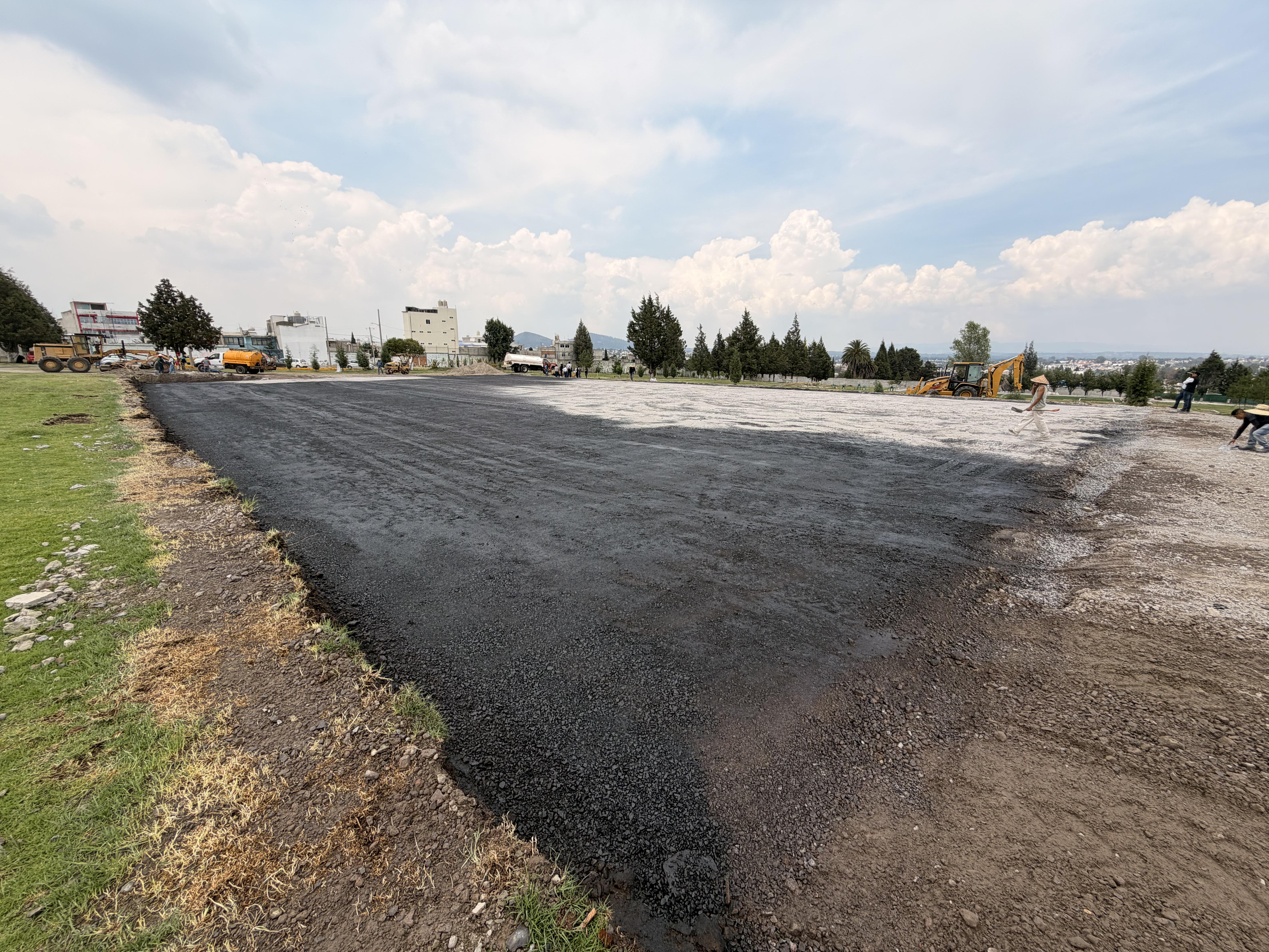 CONSTRUCCIÓN DE CANCHA DE FÚTBOL 7 EN PARQUE ANDÉN EN APIZACO