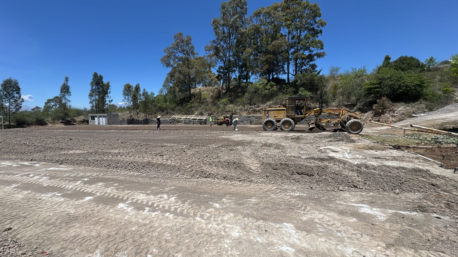 CONSTRUCCIÓN DE CANCHA DE FÚTBOL 7 EN UNIDAD DEPORTIVA DE LA COMUNIDAD DE LA TRINIDAD TENEXYECAC 