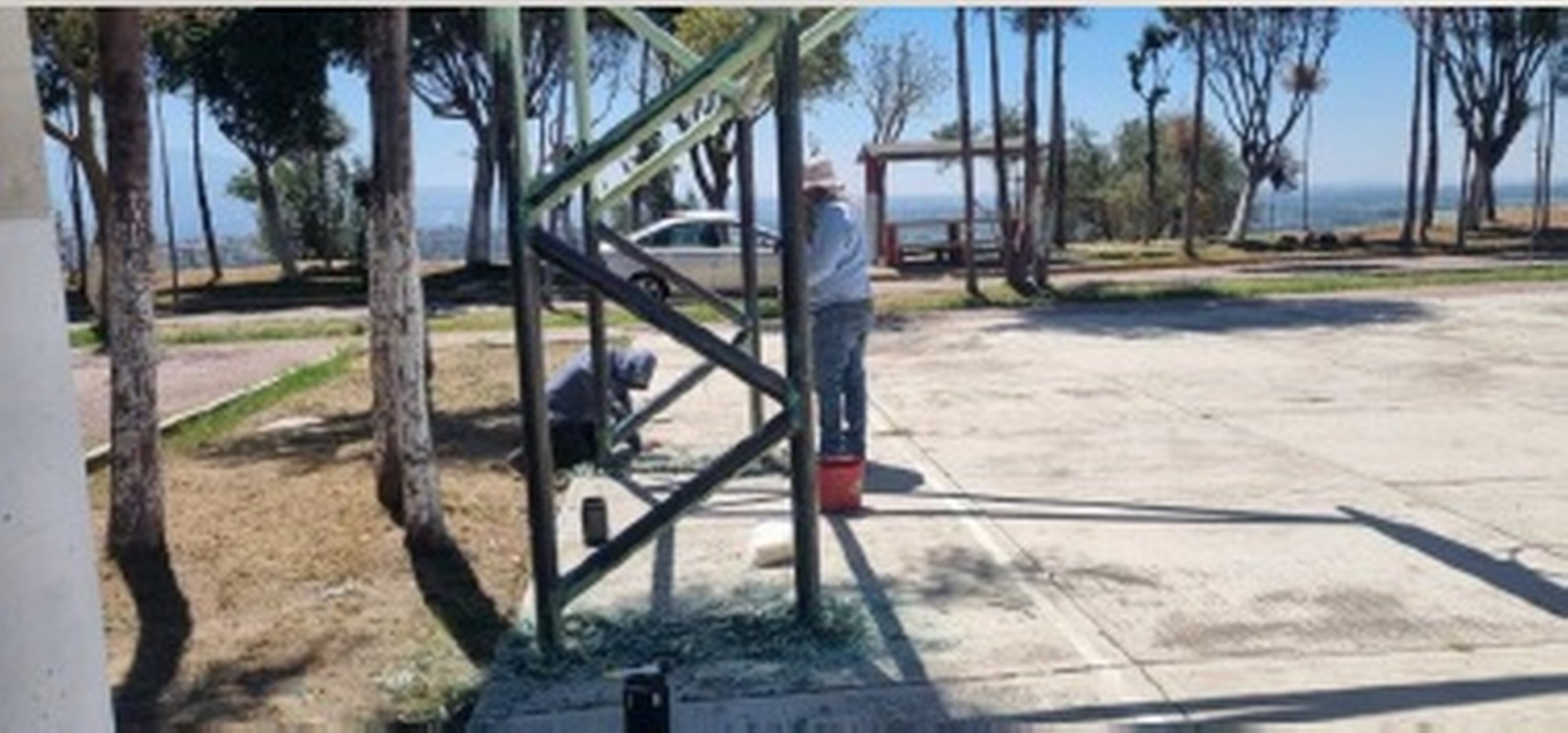 REHABILITACIÓN DE MULTICANCHA EN LA UNIDAD DEPORTIVA SANTA APOLONIA TEACALCO 1