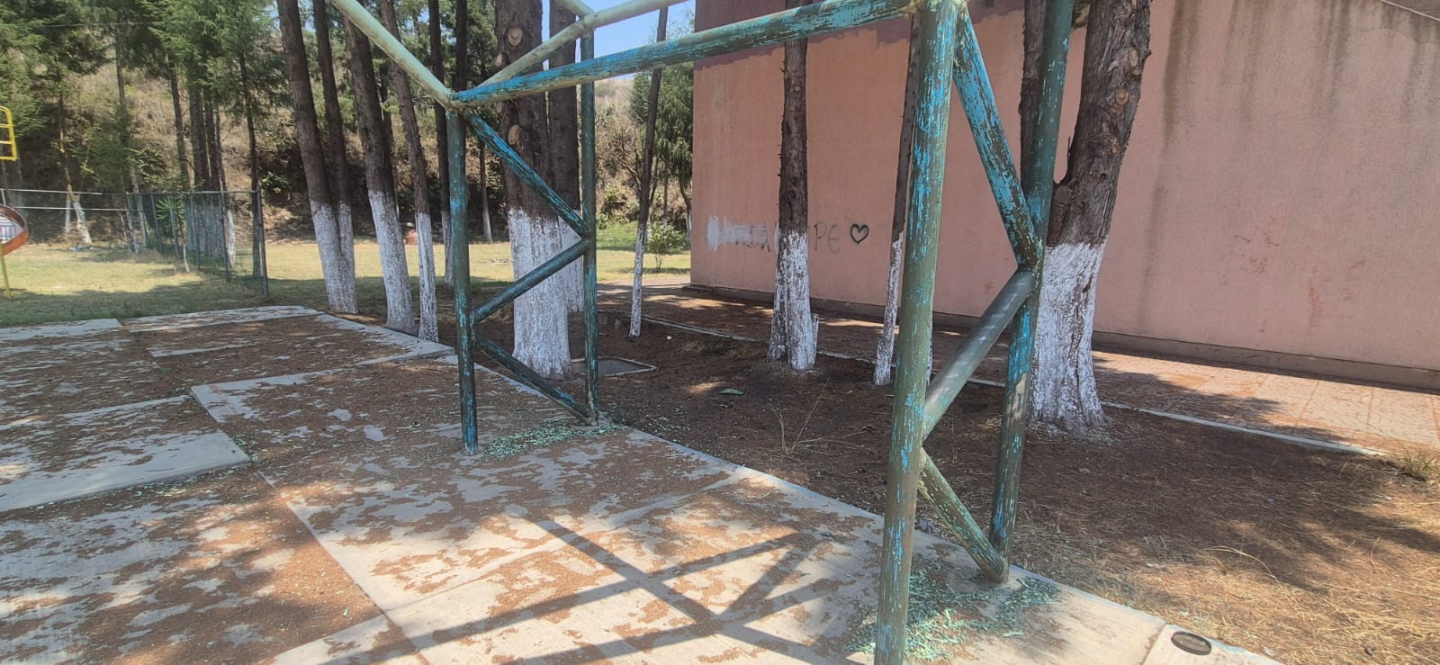 REHABILITACIÓN DE MULTICANCHA EN LA UNIDAD DEPORTIVA SANTA APOLONIA TEACALCO 2 