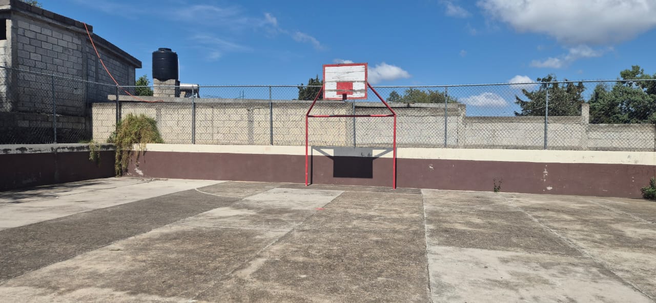 REHABILITACIÓN DE MULTICANCHA DE SAN ISIDRO PIEDRAS NEGRAS EN TETLA DE LA SOLIDARIDAD