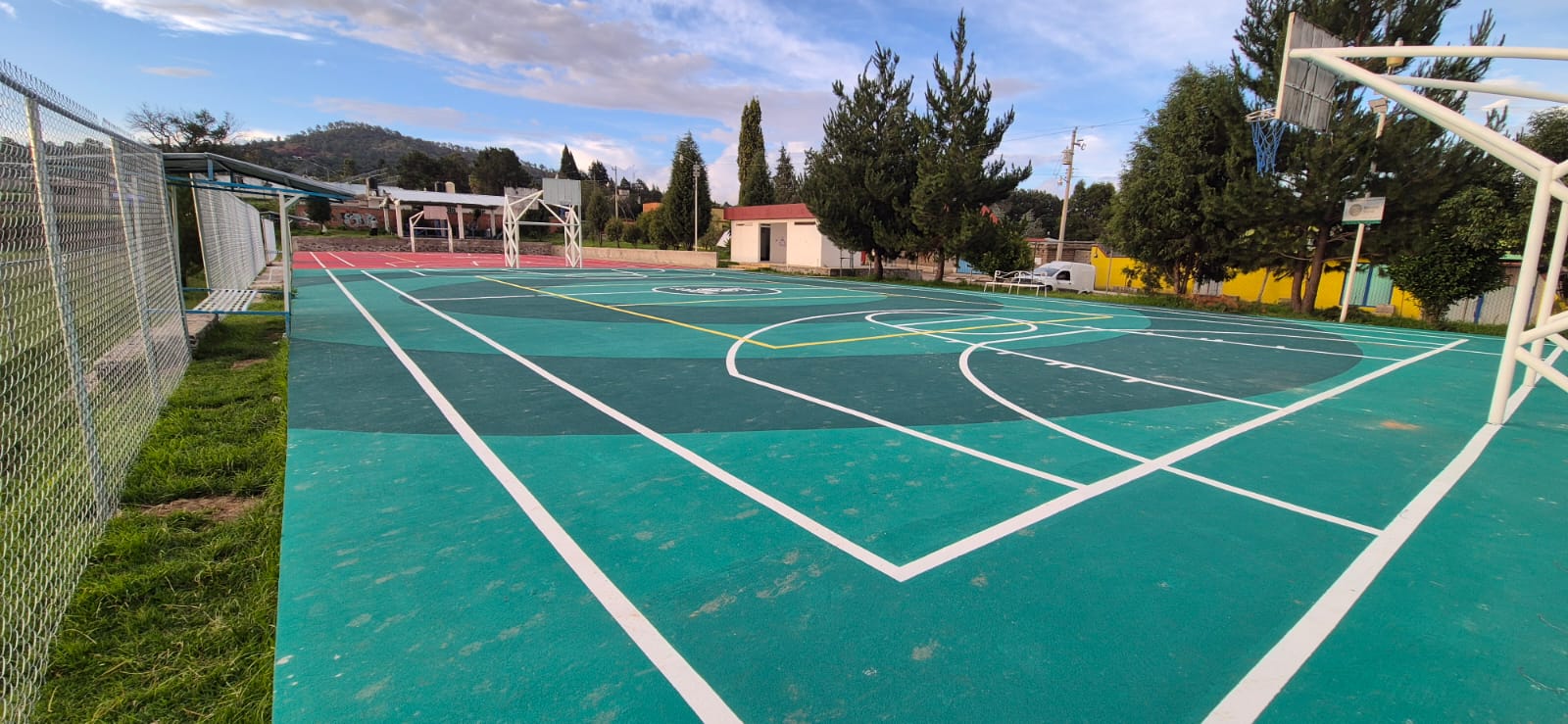 REHABILITACIÓN DE MULTICANCHA EN ESPACIO DEPORTIVO DE PRIMERA SECC. ACTIPAC 1