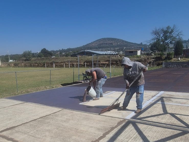 REHABILITACIÓN DE MULTICANCHA EN ESPACIO DEPORTIVO DE PRIMERA SECC. ACTIPAC 1