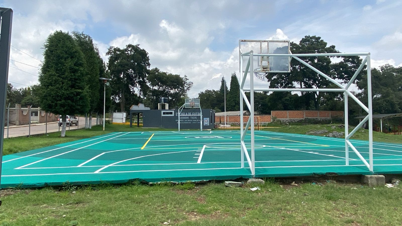 REHABILITACIÓN DE MULTICANCHA EN ESPACIO DEPORTIVO DE TERCERA SECC OCOTITLA 