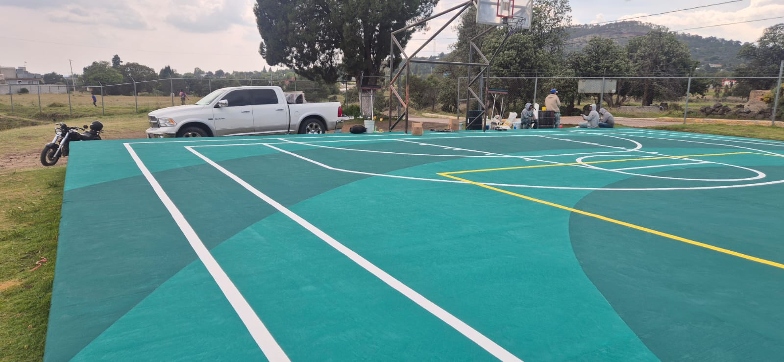 REHABILITACIÓN DE MULTICANCHA EN ESPACIO DEPORTIVO DE TERCERA SECC OCOTITLA 