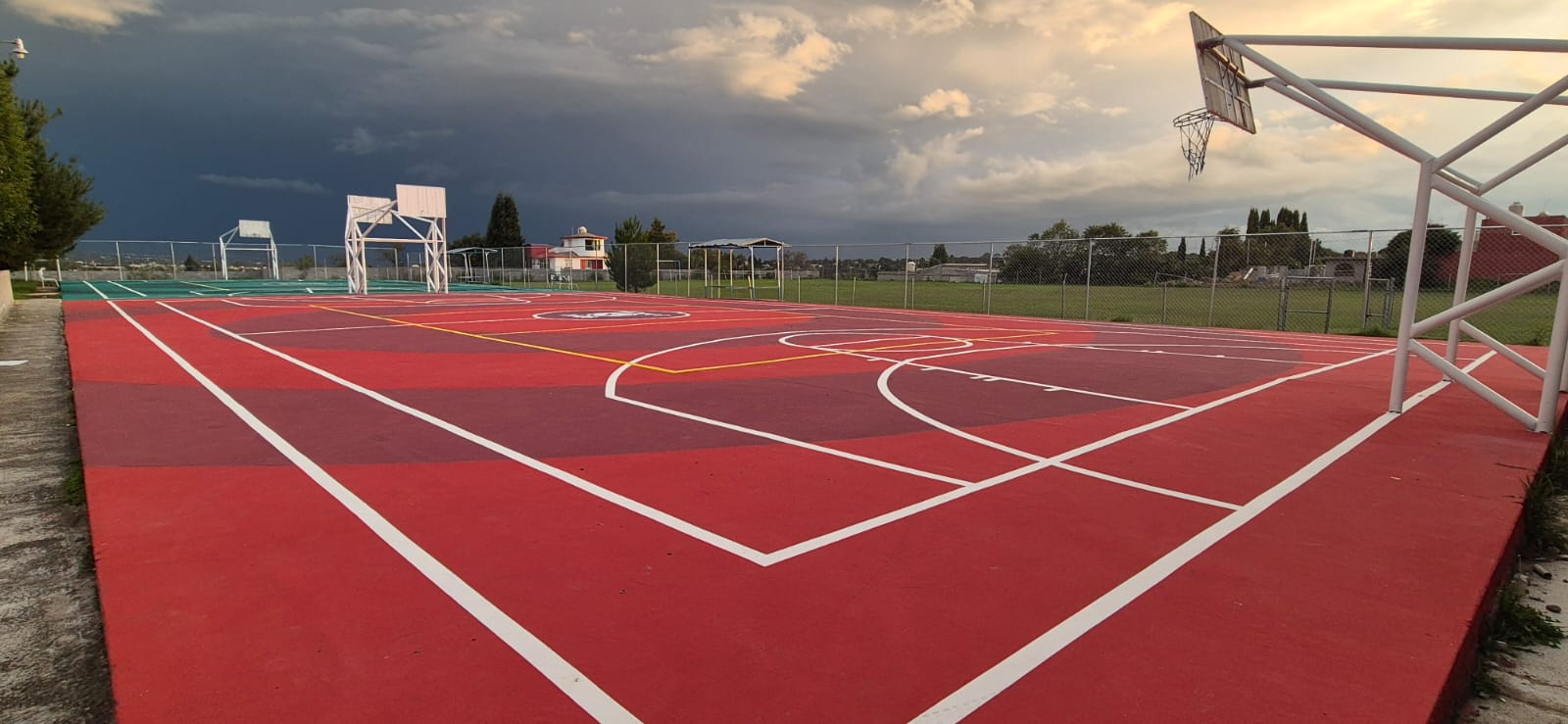 REHABILITACIÓN DE MULTICANCHA EN ESPACIO DEPORTIVO DE PRIMERA SECC ACTIPAC 2 