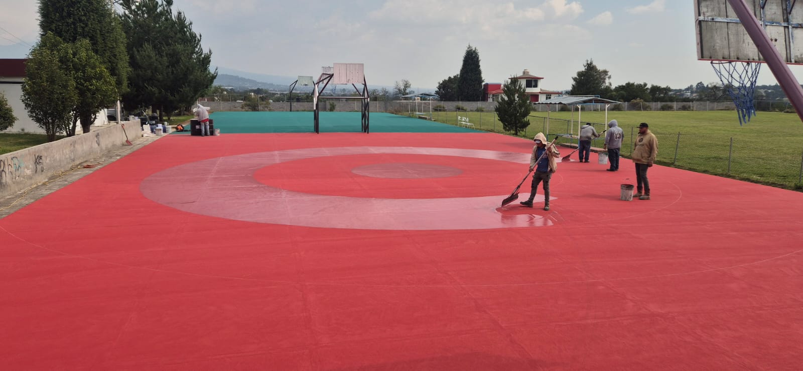 REHABILITACIÓN DE MULTICANCHA EN ESPACIO DEPORTIVO DE PRIMERA SECC ACTIPAC 2 