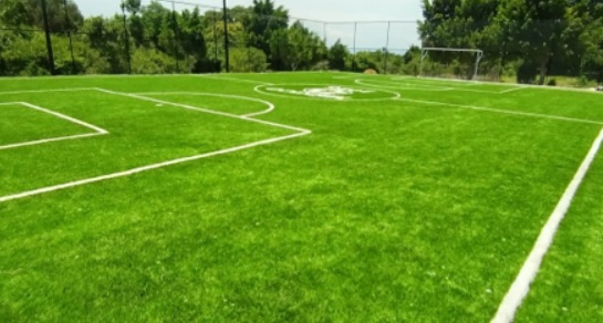 CONSTRUCCIÓN DE CANCHA FÚTBOL 5 EN CANCHA EMILIANO ZAPATA EN ZACUALPAN DE AMILPAS