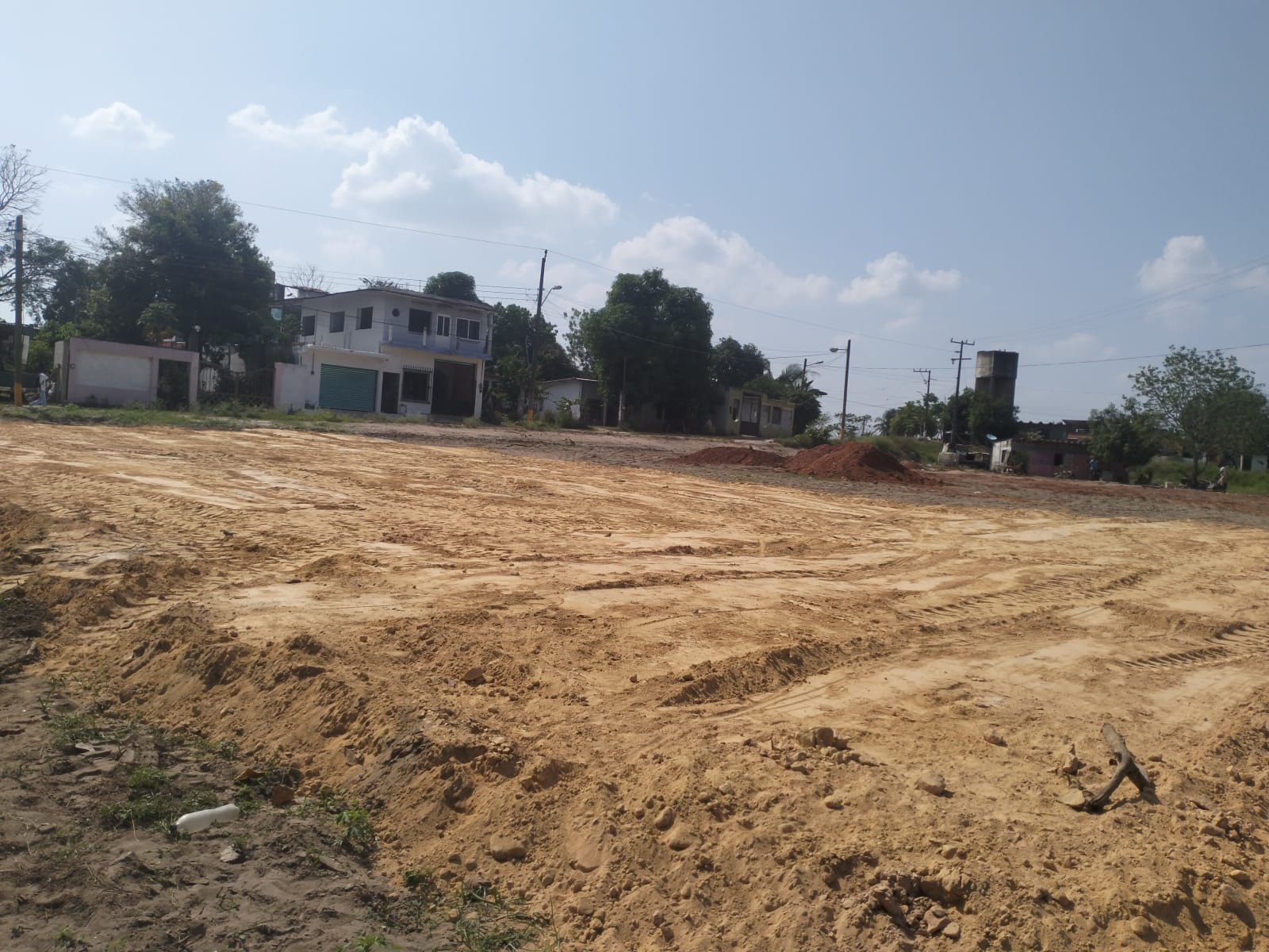 CONSTRUCCIÓN DE CANCHA DE FÚTBOL 7 EN CAMPO DEPORTIVO SAN PABLO EN OLUTA