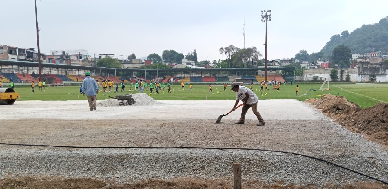 CONSTRUCCIÓN DE CANCHA DE FÚTBOL 5 EN UNIDAD DEPORTIVA ADOLFO LÓPEZ MATEOS 2 