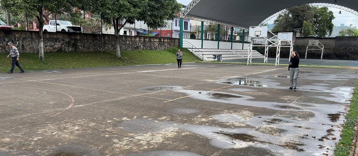 REHABILITACIÓN DE MULTICANCHA EN UNIDAD DEPORTIVA BENITO JUÁREZ EN XICO