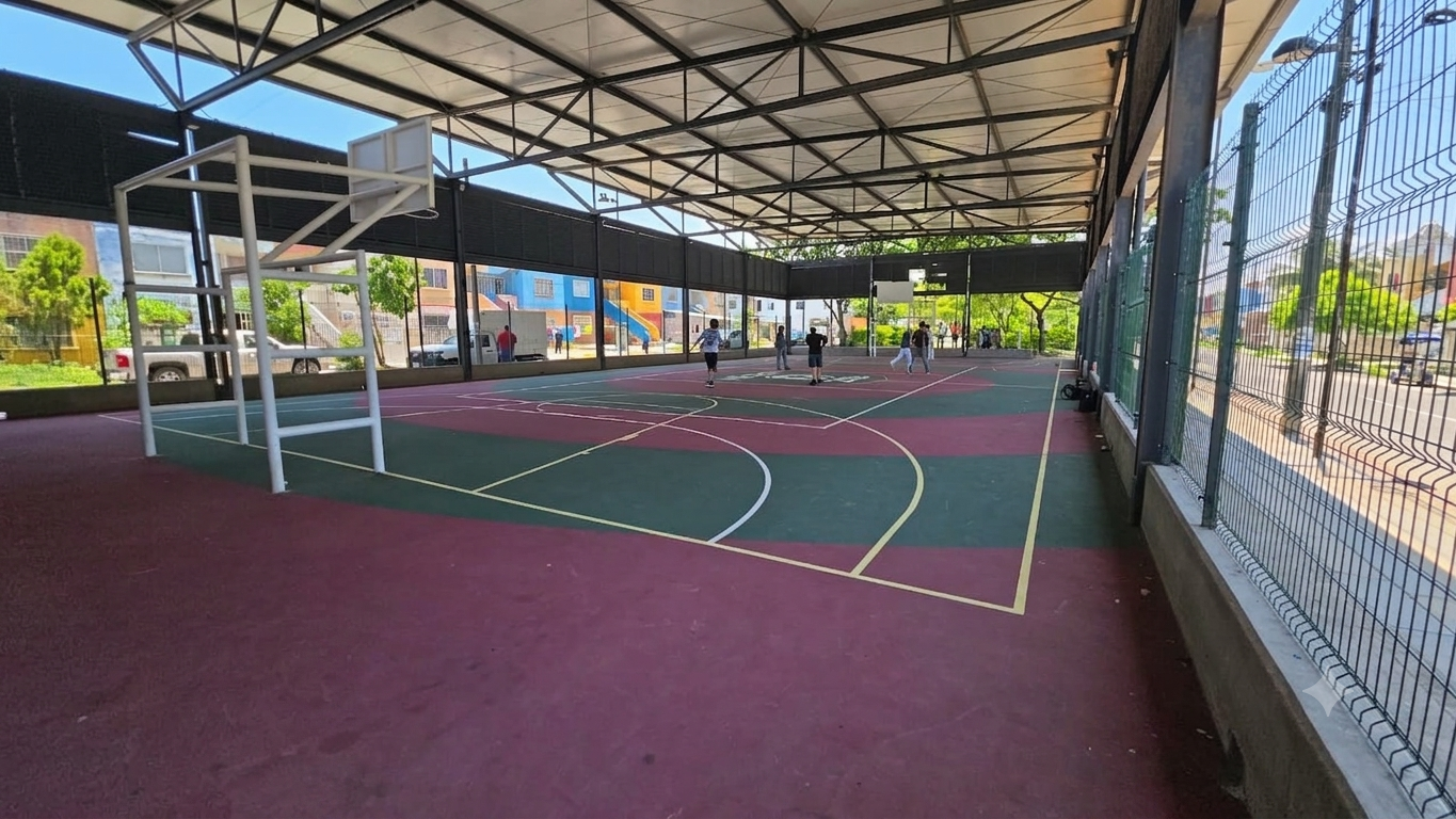 REHABILITACIÓN DE MULTICANCHA EN PARQUE LINEAL Y MÓDULO DEPORTIVO PASEO DE LOS BOSQUES 1 