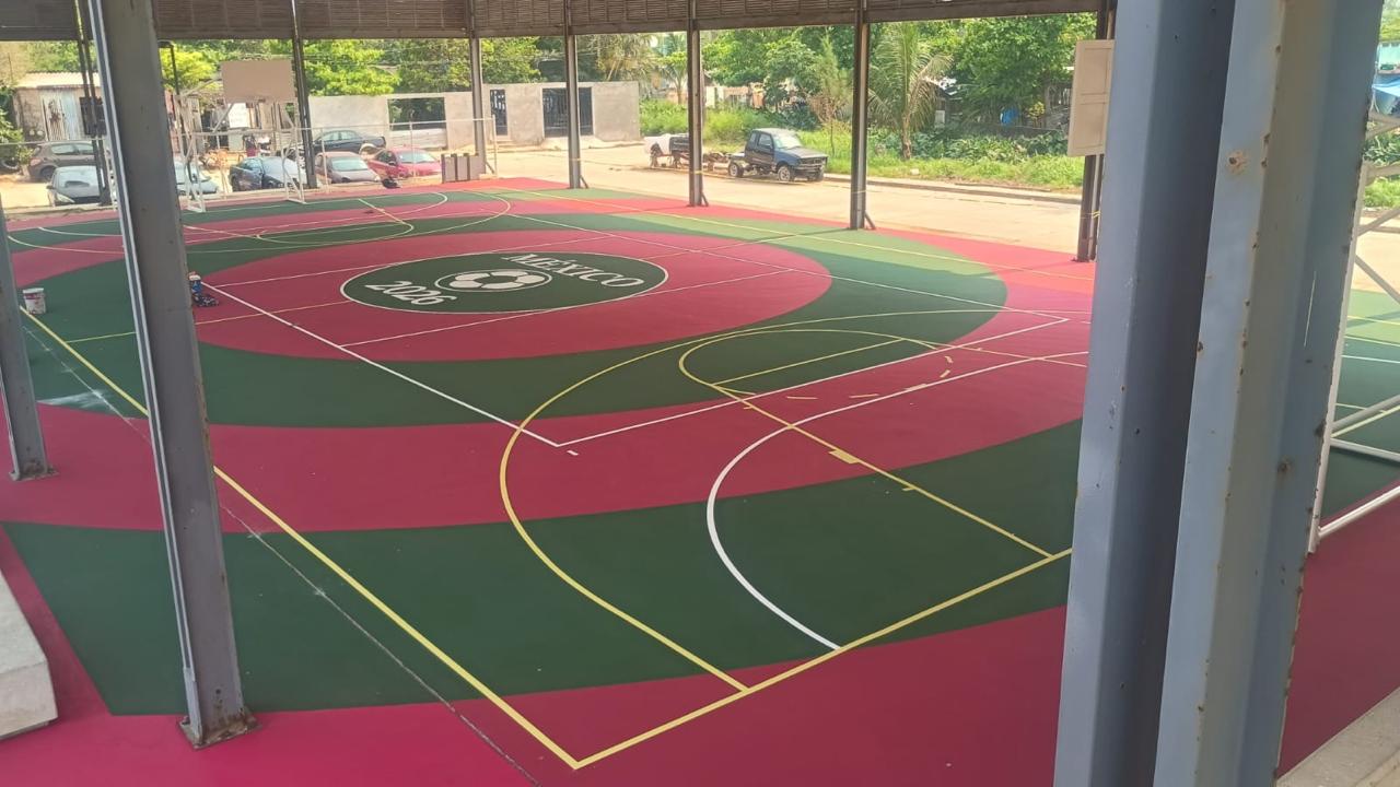 REHABILITACIÓN DE MULTICANCHA EN MÓDULO DEPORTIVO CUAUHTÉMOC (MULTICANCHA 2)