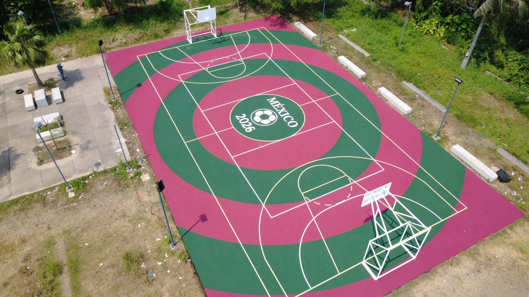 REHABILITACIÓN DE MULTICANCHA EN CENTRO DE DESARROLLO COMUNITARIO CON ESPACIO PÚBLICO Y MÓDULO DEPORTIVO EN LA COLONIA NUEVA CALZADAS (MULTICANCHA 1)