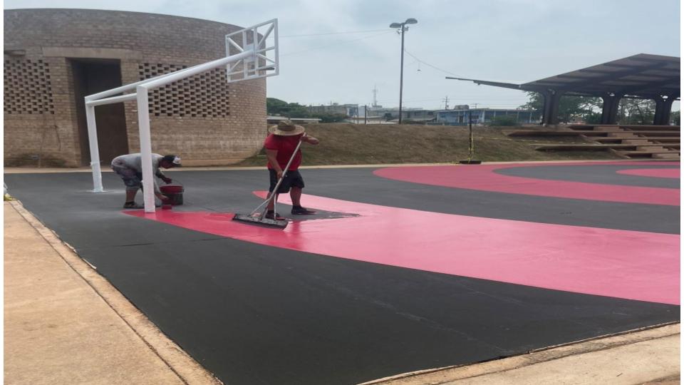 REHABILITACIÓN DE MULTICANCHA EN UNIDAD DEPORTIVA Y CONSTRUCCIÓN DE CENTRO DE DESARROLLO COMUNITARIO (CDC) EN LA COL.NUEVA ESPERANZA (MULTICANCHA 2) 