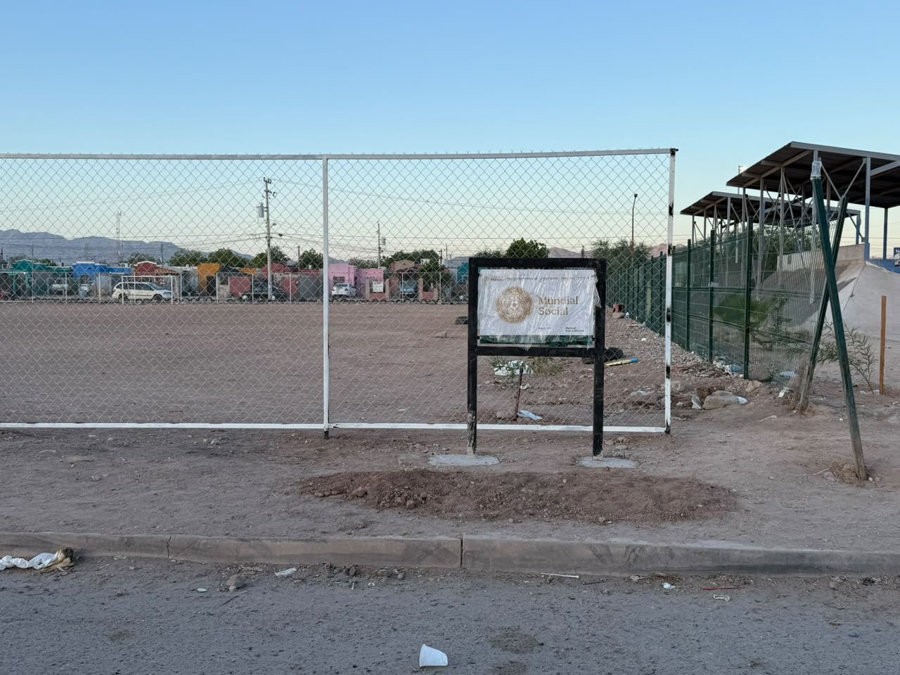 REHABILITACIÓN DE CANCHA FÚTBOL 11 EN MÓDULO DEPORTIVO-RECREATIVO EN MEXICALI