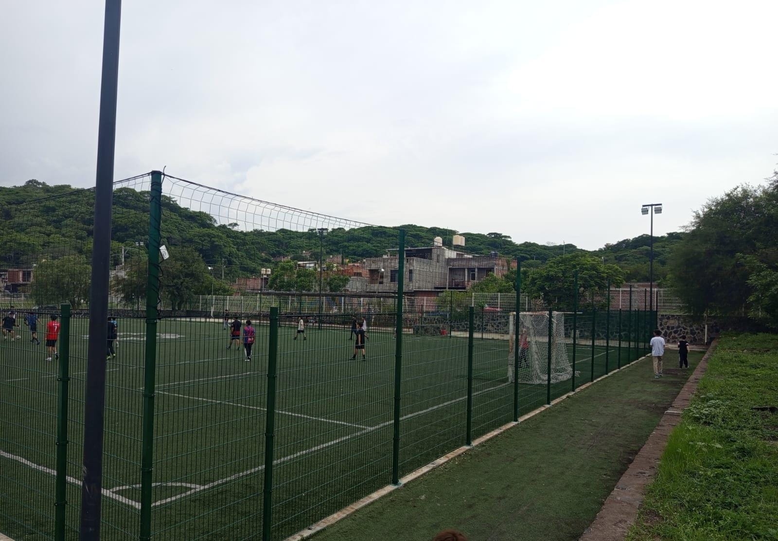 REHABILITACIÓN DE CANCHA DE FÚTBOL 7 EN UNIDAD DEPORTIVA PLAN DE AYALA EN URIANGATO