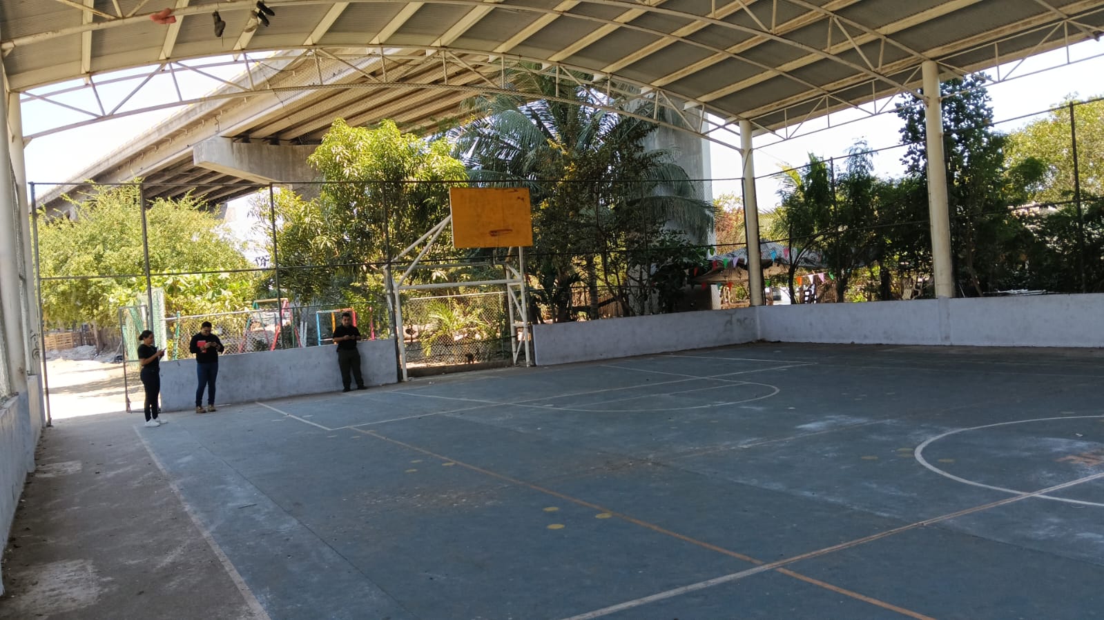REHABILITACIÓN DE MULTICANCHA EN MANZANILLO